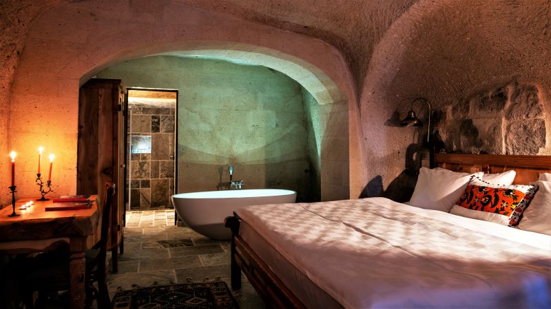 Petra Inn Cappadocia Deluxe Mağara Oda Resimleri